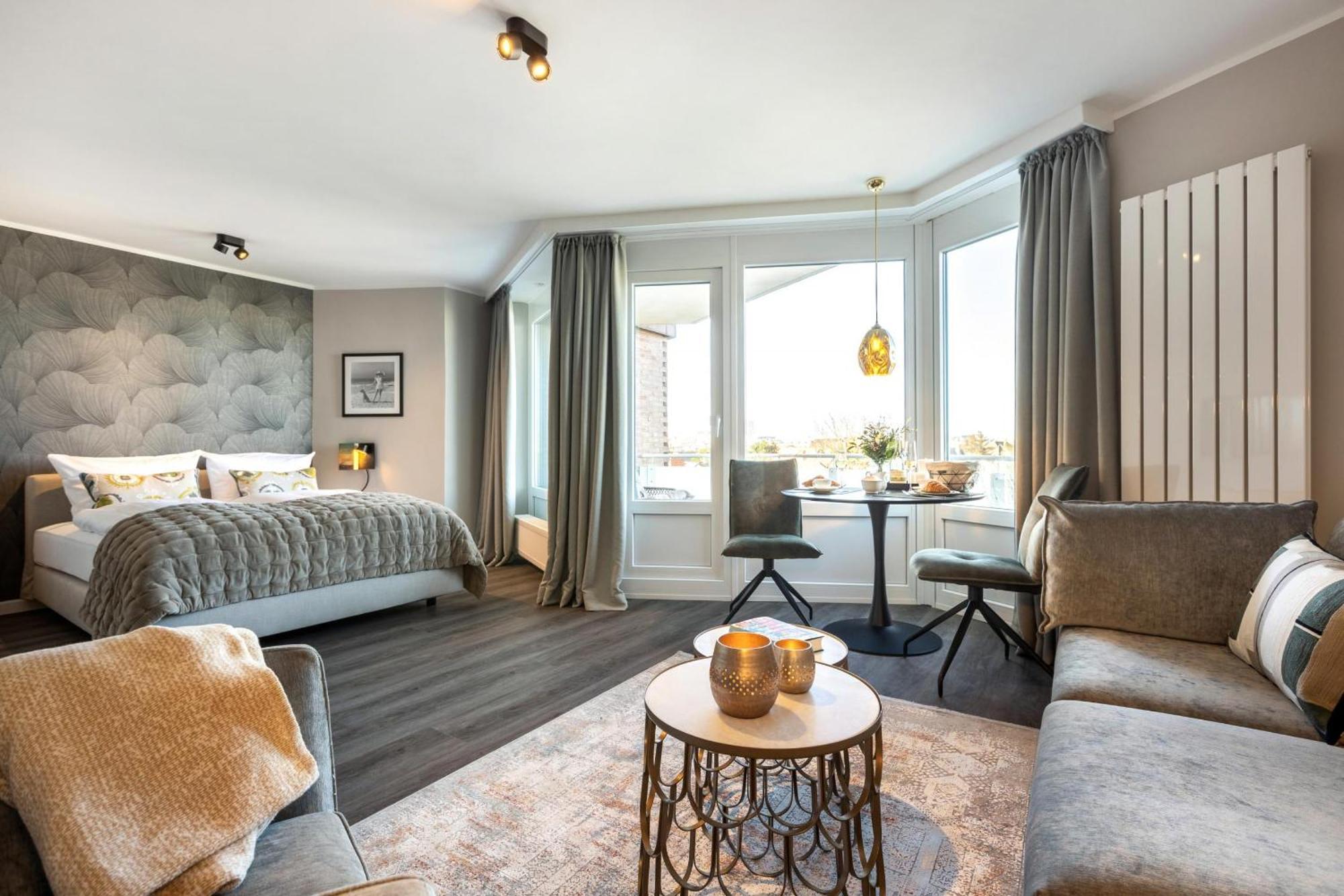 Neu! Ferienwohnung Sunset Loft Wohlfuehlatmospaehre Mit Weitblick In Westerland Sylt Extérieur photo